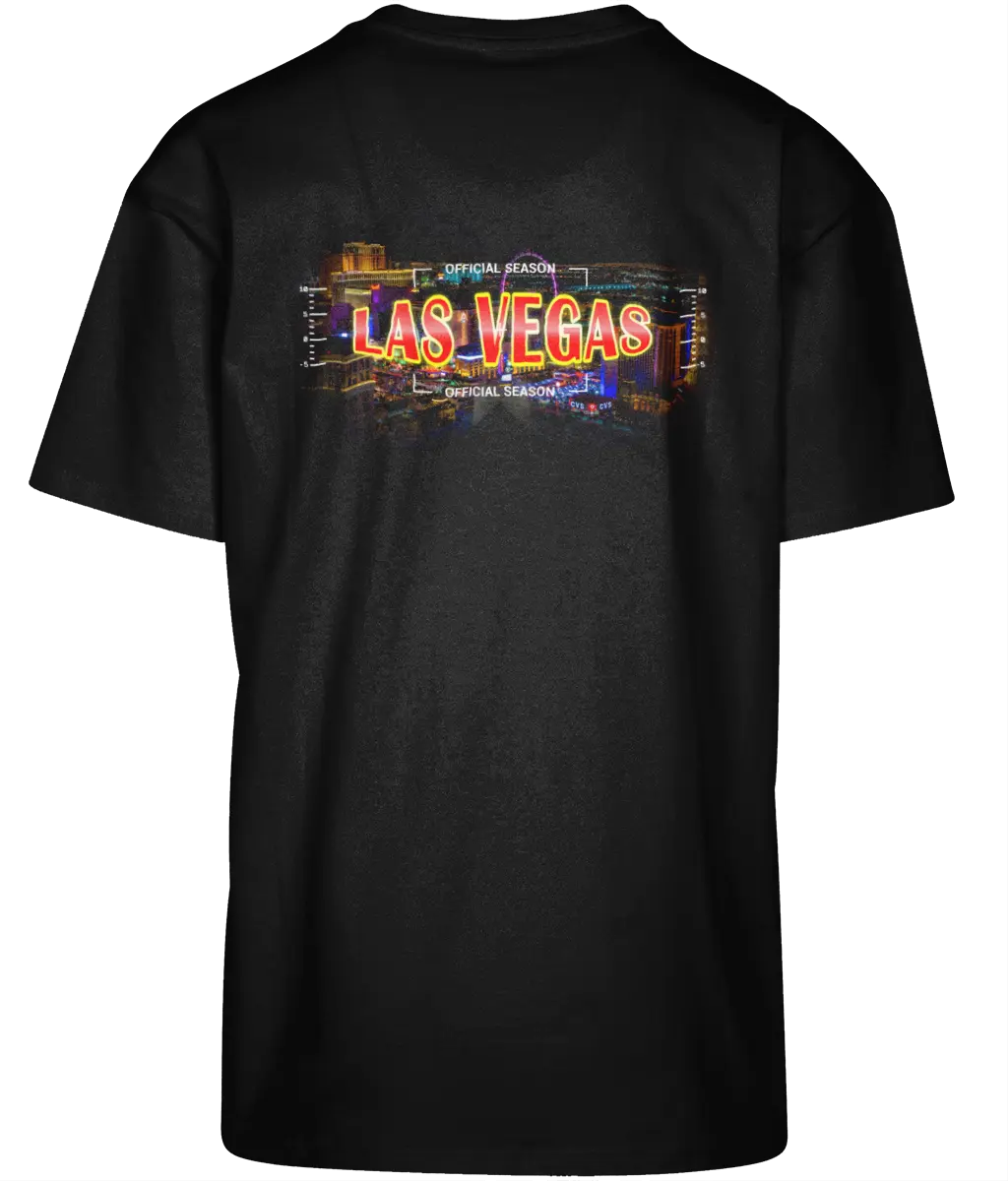 Las Vegas Oversized T-shirt 'Black' - Image #2