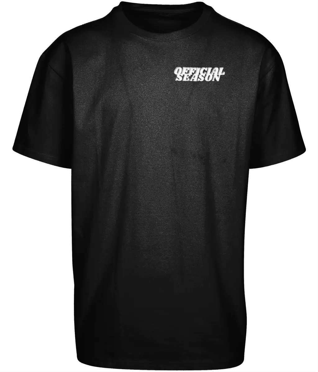 Oversized OfficialSeason T-shirt 'Black' - Image #1