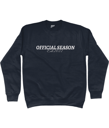 Official Season Sweater 'Deep Black'